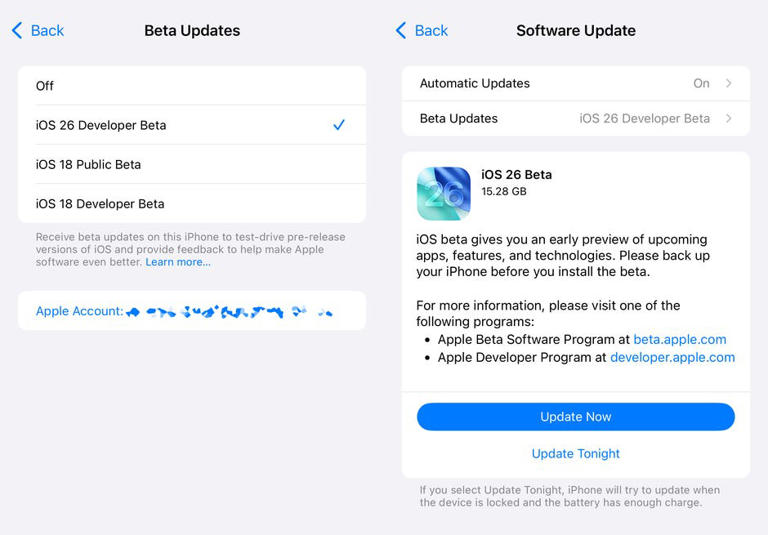 You Can Try iOS 26 Right Now. How to Install the Developer Beta on Your ...