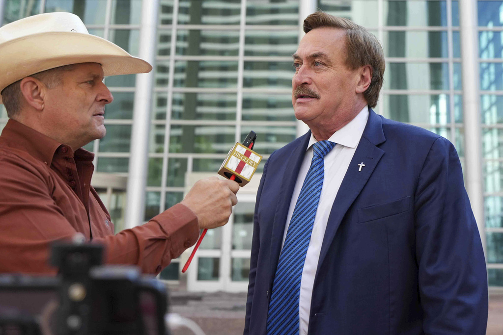 Election conspiracy theorist sticks by false 2020 claims in defamation trial