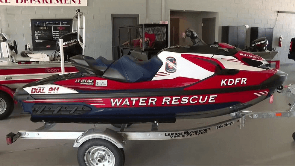 Kinston Dept of Fire and Rescue unveils new jet ski to enhance water ...