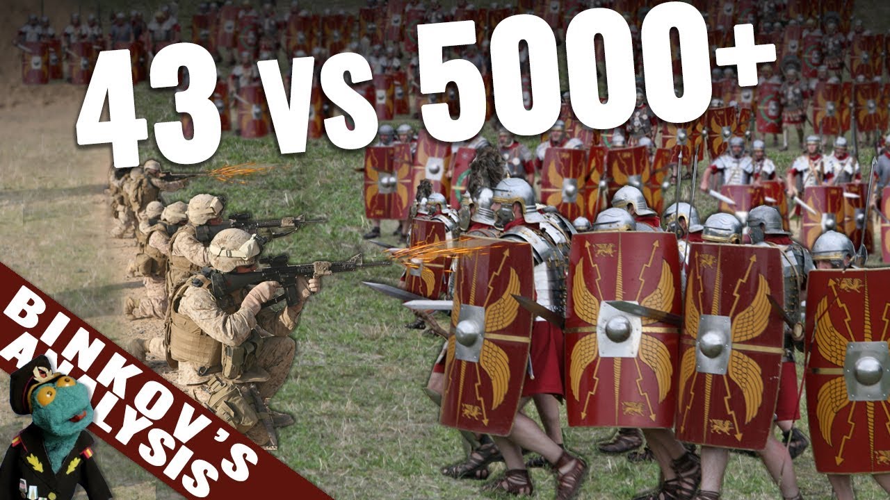 Could a Modern Marine Platoon Defeat an Entire Roman Legion?