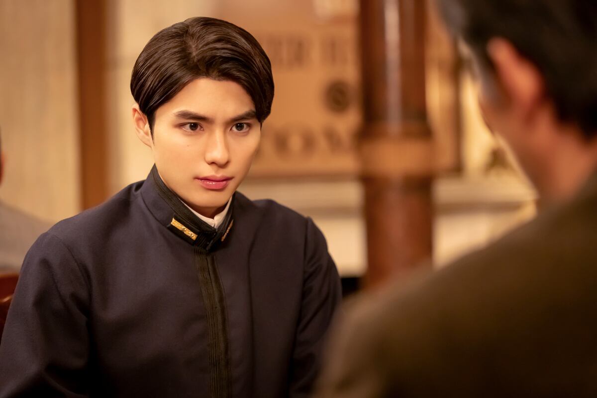 ドラマ「波うららかに、めおと日和」瀧昌さま（本田響矢）出立