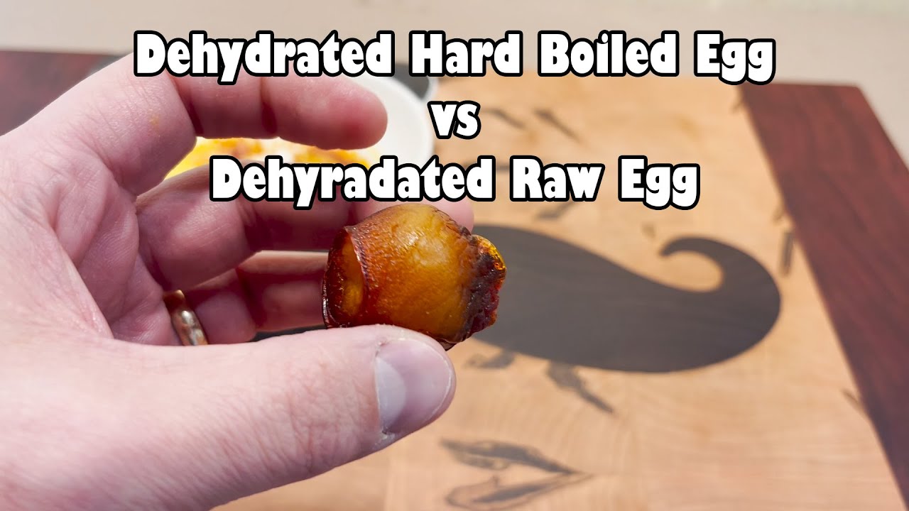 Dehydrated Hard Boiled Egg vs Raw Egg—What’s the Difference?