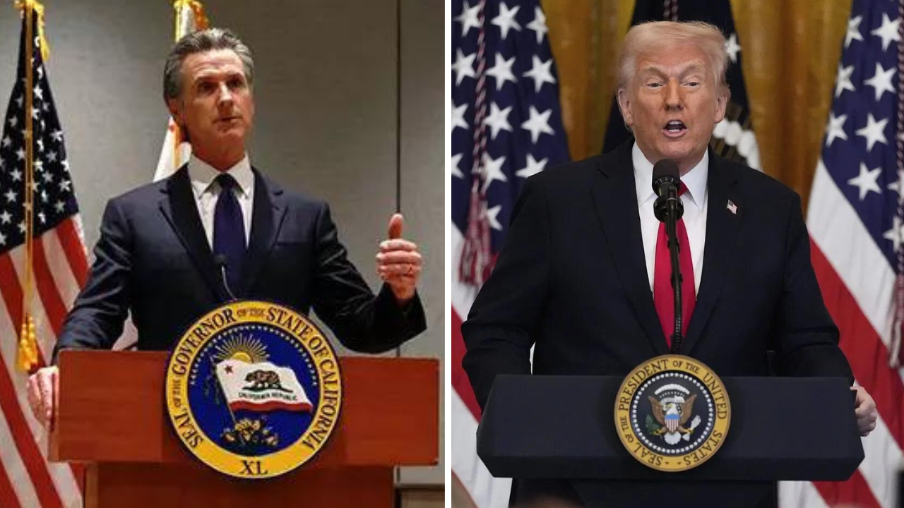 'Come arrest me': Gavin Newsom dares Donald Trump amid LA protests ...