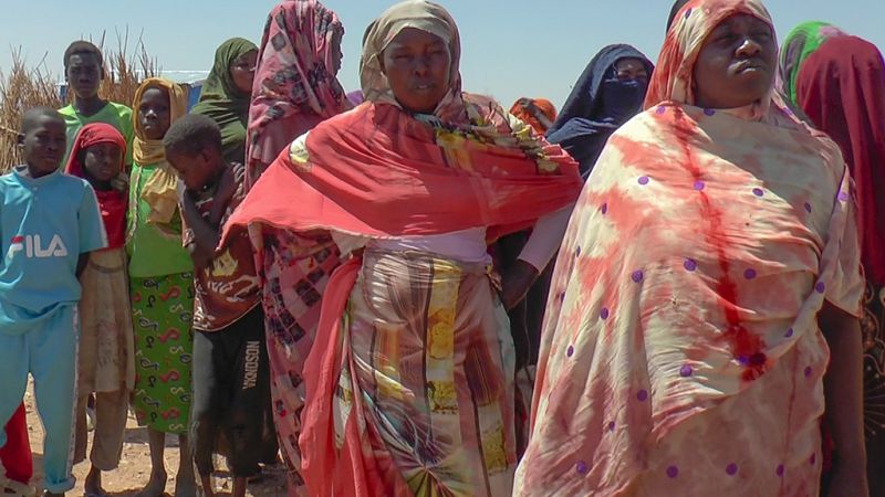 Sudanese refugees in Chad, 5 March 2024