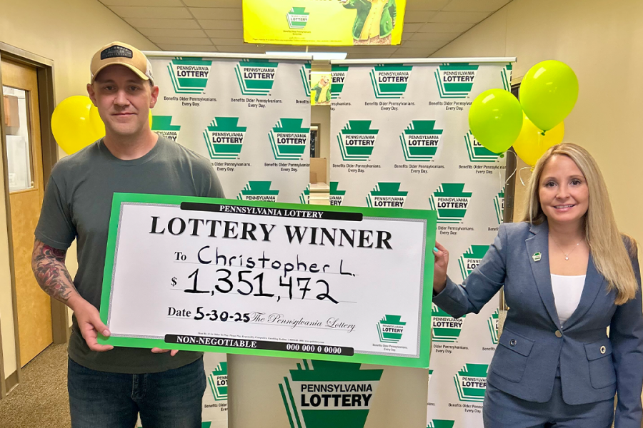 Activeduty Army soldier wins big with Pennsylvania Lottery jackpot(01)