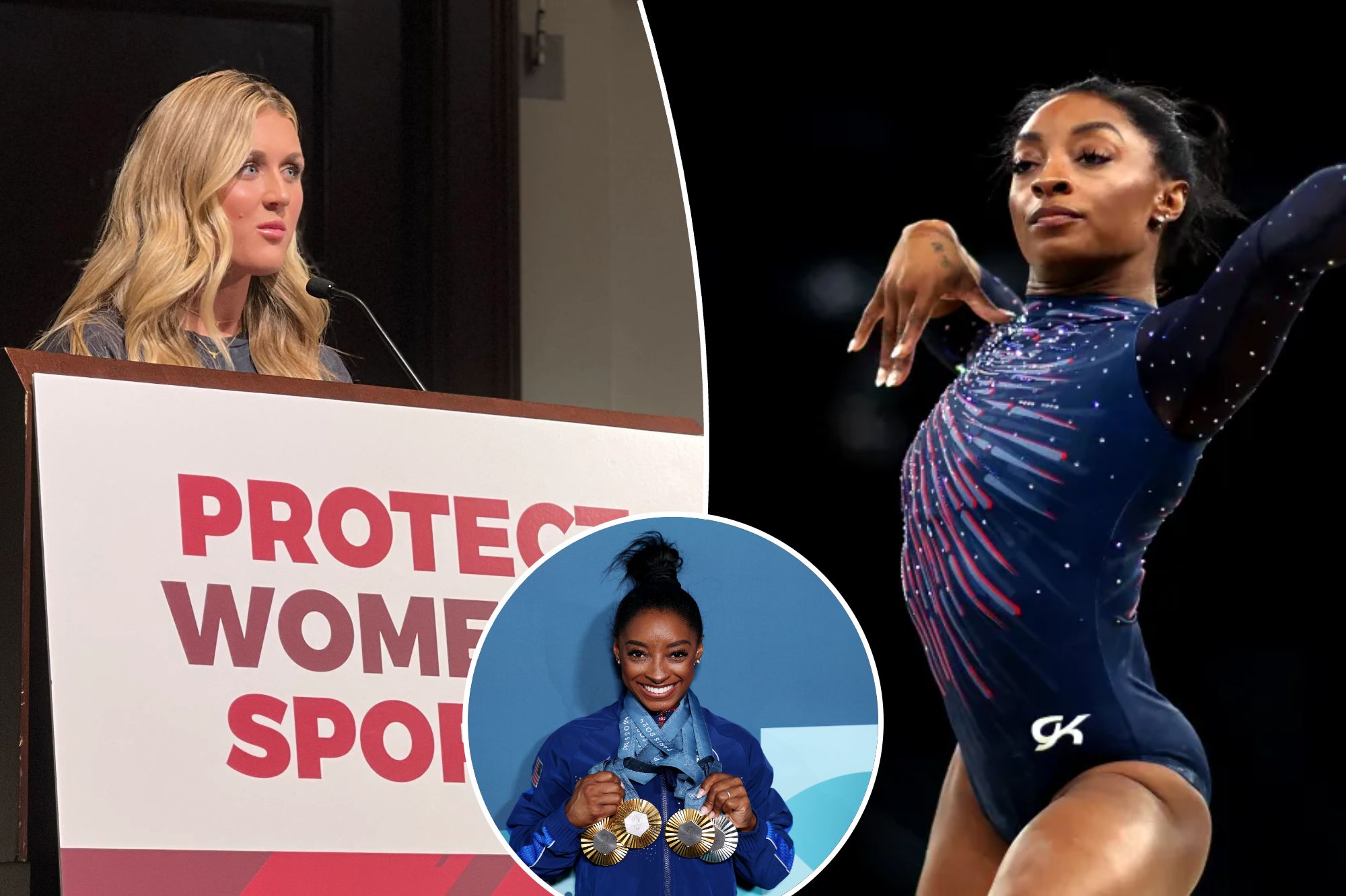 Simone Biles makes surprising statement after ugly feud with Riley
