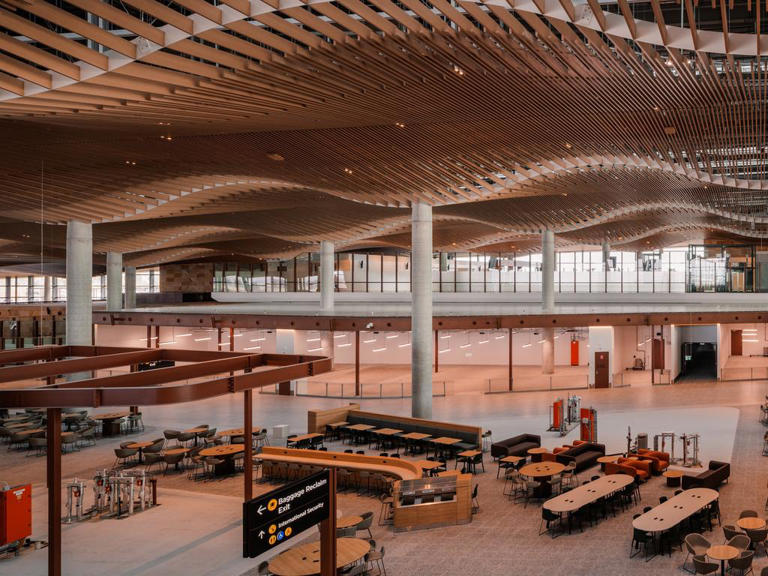 First look inside new Sydney airport