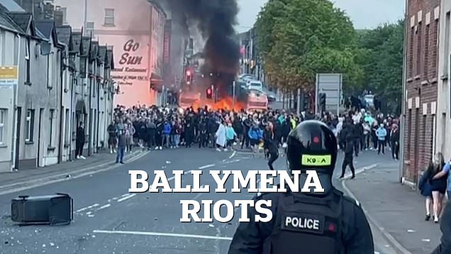 Ballymena Riots: 'Extreme disorder' breaks out in Northern Ireland
