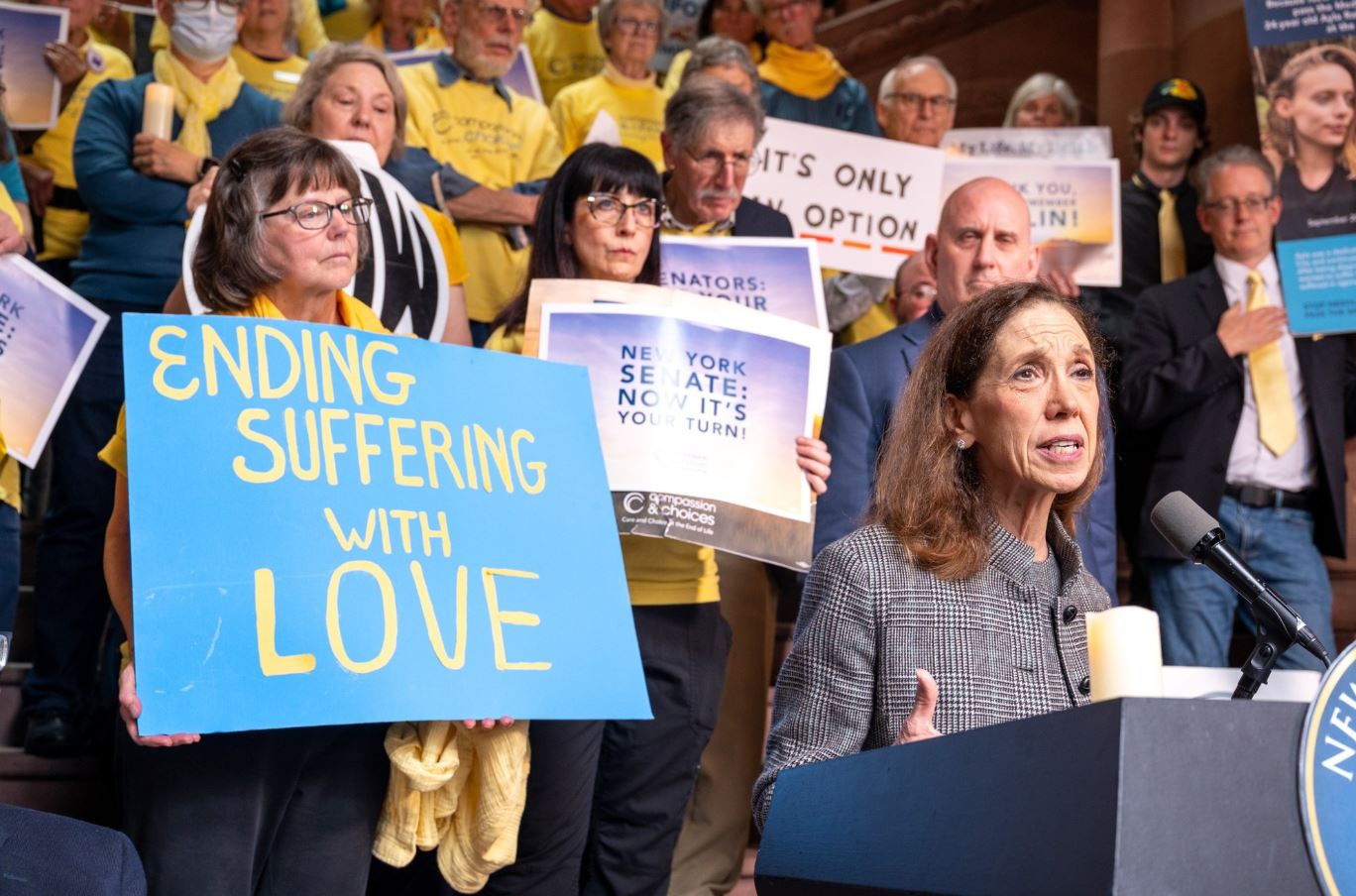 New York Lawmakers Pass Medical Aid in Dying Bill