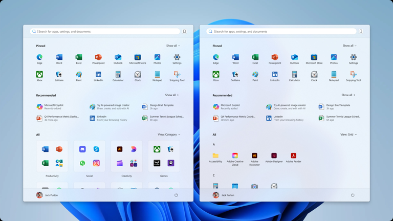 'The new Start menu is basically a second desktop': Windows 11's key ...