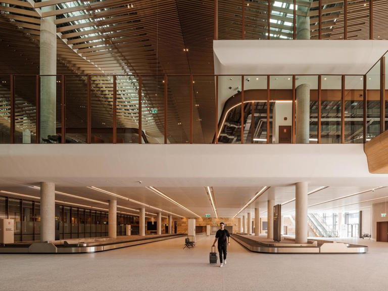 First look inside new Sydney airport