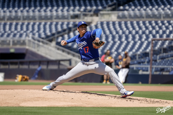 오타니 라이브 피칭