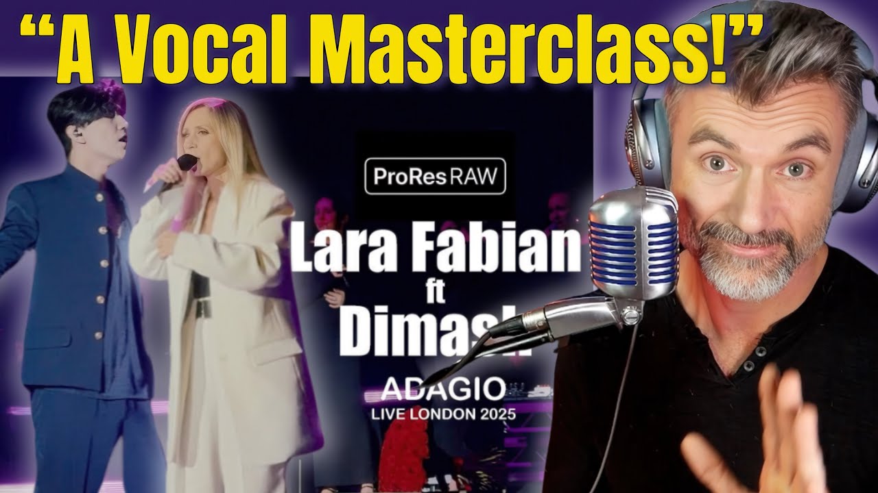 Pro Vocal Coach Reacts Lara Fabian Dimash Kudaibergen Adagio Live