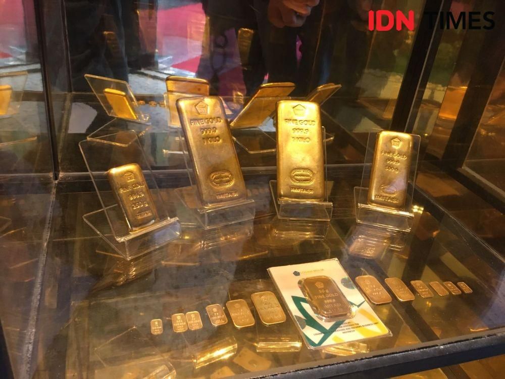 Apakah Harga Emas Antam Rekor 10 Kali dalam Sebulan?