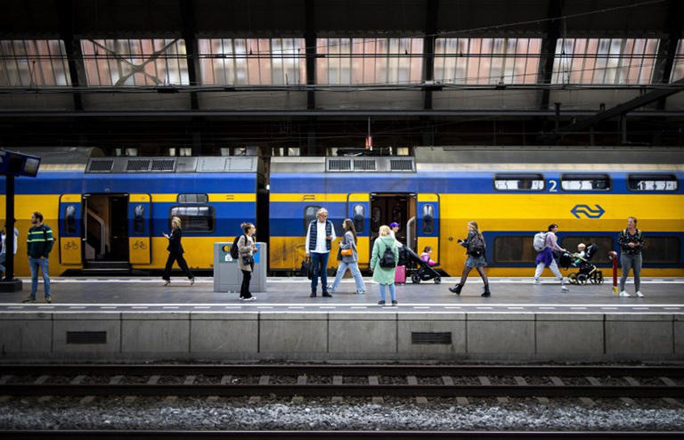 Nederlands treinverkeer weer op gang na staking