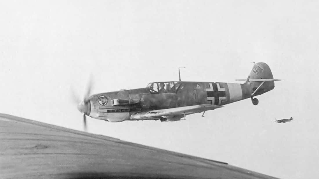 Cattle WW2 Flugzeug Bausteinset - Messerschmitt Bf-109 & P-51 Mustang 1085 Teile