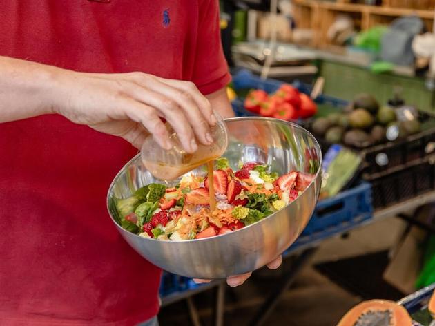 Rezepttipp von Viktualienmarktsprecher: Frischer Erdbeersalat