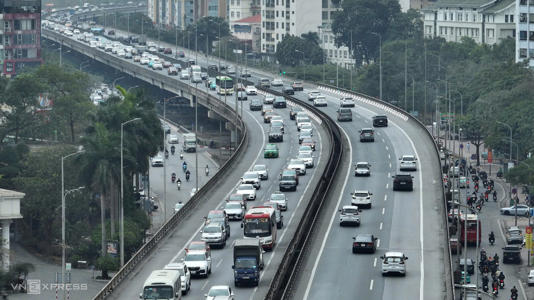 Vành đai 3 trên cao. Ảnh: Ngọc Thành