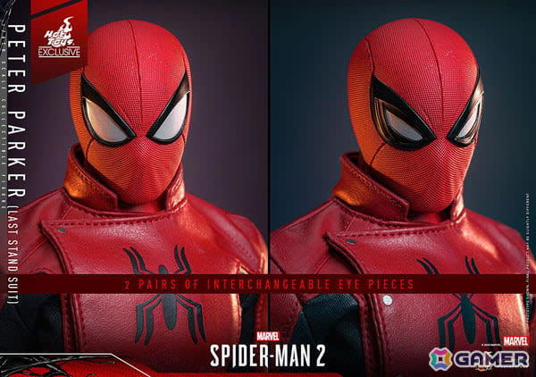ホットトイズ　Spider-Man 2 スパイダーマン　ラストスタンドスーツ Marvel's Spider-Man 2」よりラストスタンド・スーツを身にまとった