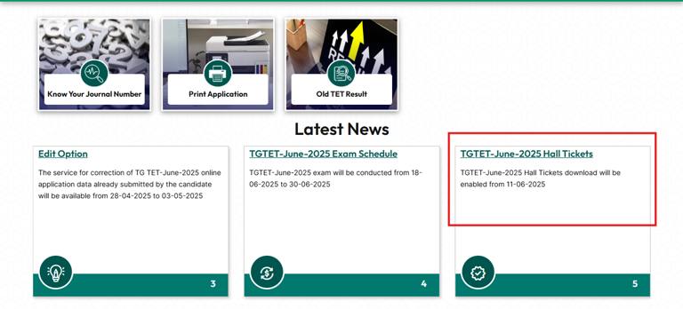 TS TET Admit Card 2025 releasing today: Here’s how to download your ...