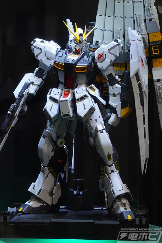 1/60 ガンキャノン　pg ガンダム　PG ガンプラ　G-SYSTEM ガンプラ「PG UNLEASHED 1/60 νガンダム」が展示！『機動戦士Gundam