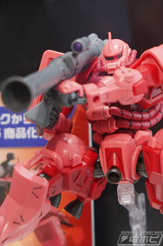 PG UNLEASHED νガンダム 1/60 RED UNIT ガンプラ「PG UNLEASHED 1/60 νガンダム」が展示！『機動戦士Gundam