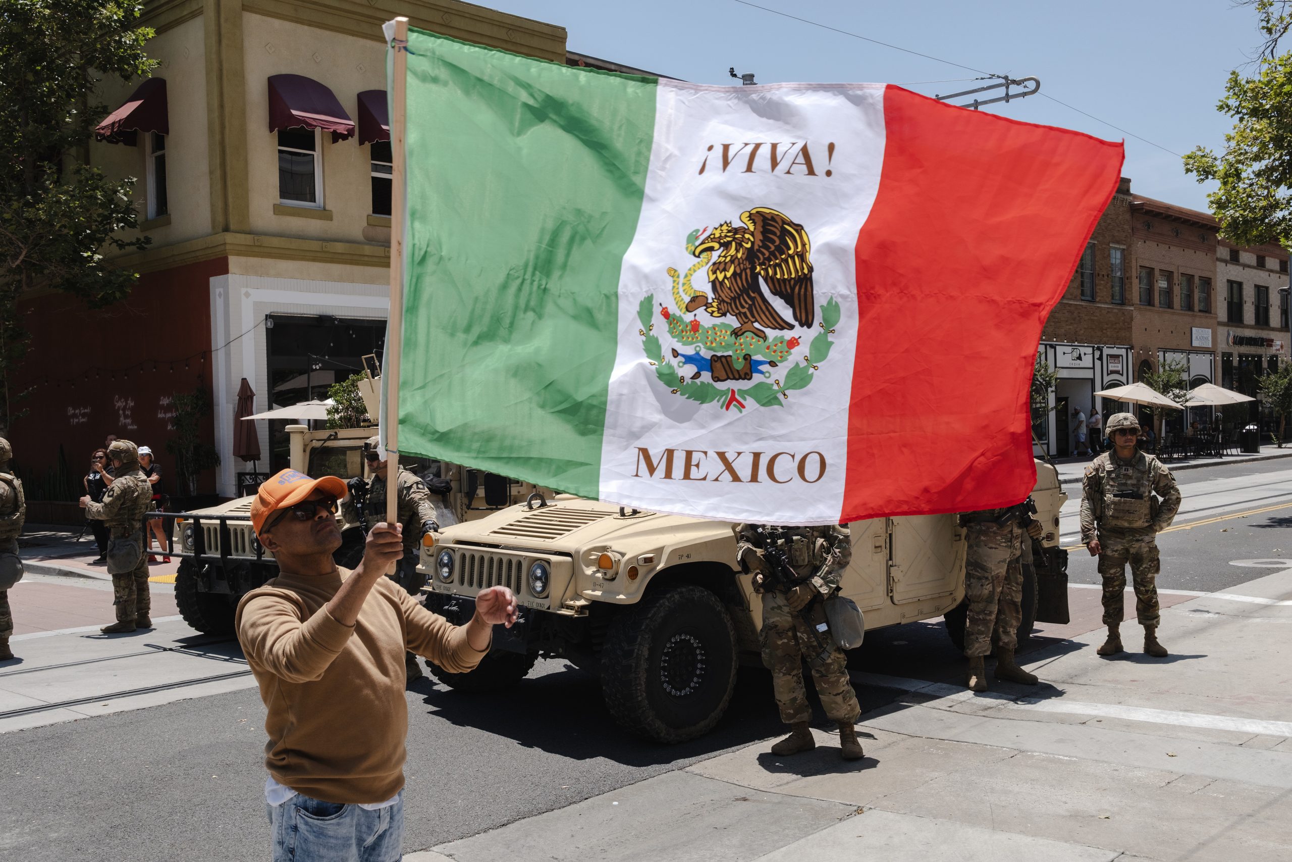 Protests continue in Los Angeles