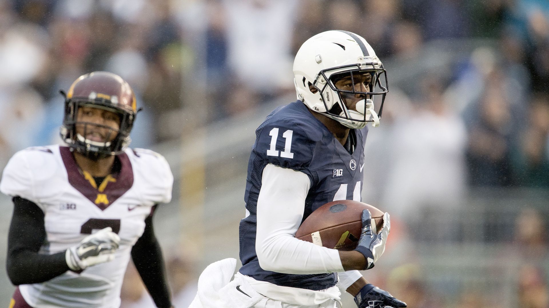 Only Irvin Charles S Touchdown Catch Against Minnesota Away From Penn