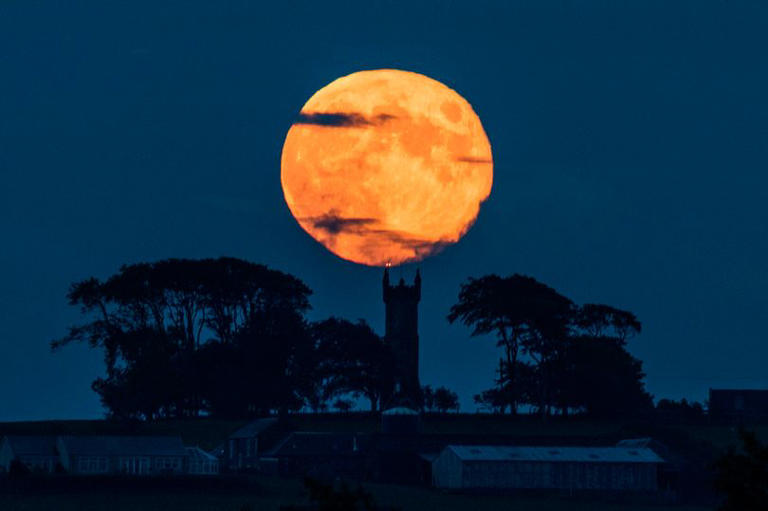 Best time and places to see rare Strawberry Moon this week