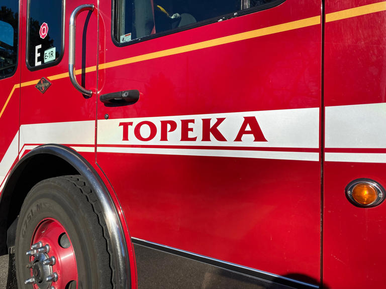 Crews respond to report of fire early Tuesday afternoon in North Topeka