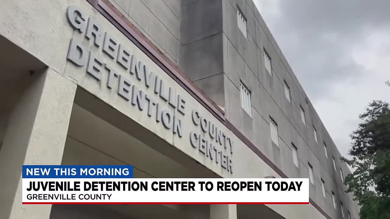 Greenville Juvenile Detention Center to reopen
