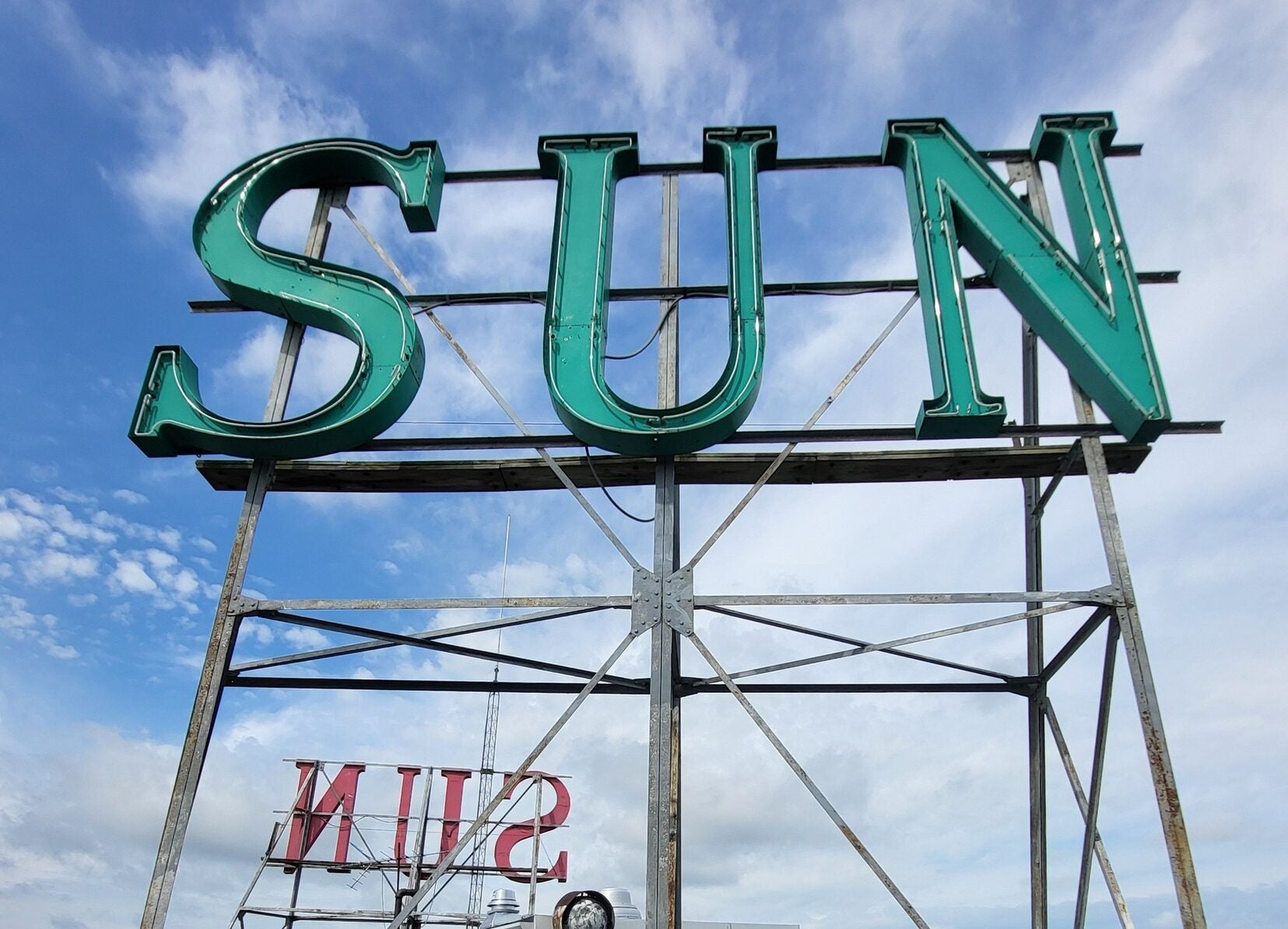 Lowell’s iconic ‘Sun’ signs get a new glow