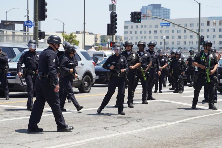 ICE busts during LA riots include child molesters, killers and Molotov ...