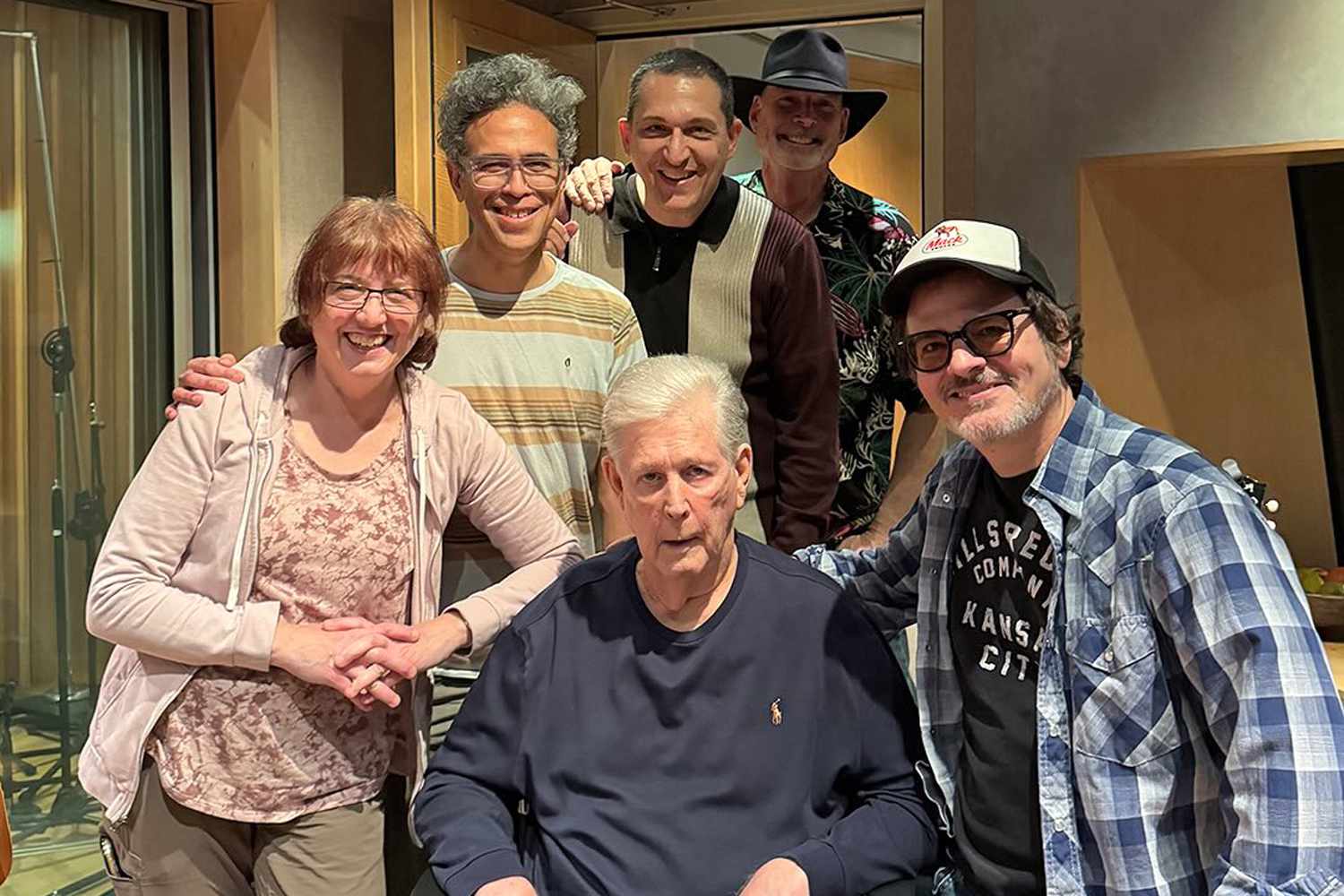 Brian Wilson Was in the Recording Studio in April in Last Photo Months