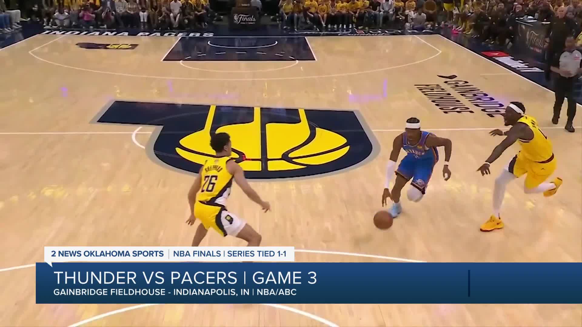 Thunder vs Pacers Game 3 Highlights
