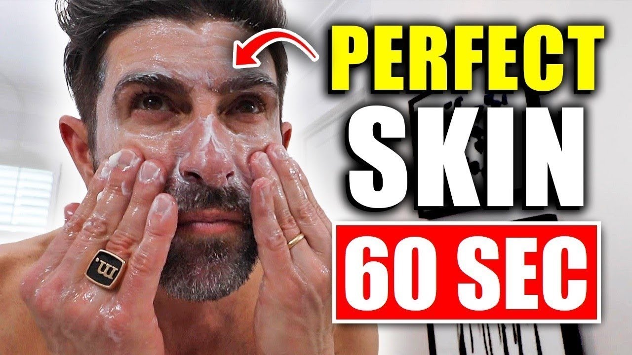 60-Second Skincare Routine for Men | Clear Skin Fast