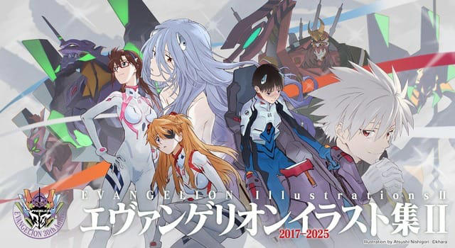 エヴァンゲリオンイラスト集 新世紀エヴァンゲリオン他2点