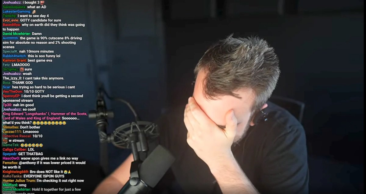 Twitch Streamer Cracks Up While Promoting Mindseye