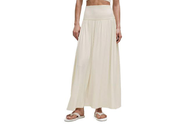 knee length dresses for ladies Charlene Chiffon Tiered Maxi Dress • Shop American Threads Online main image 1