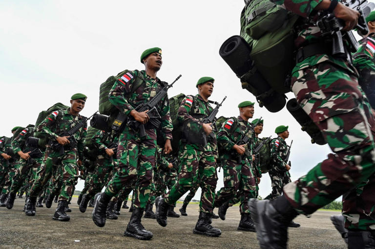 Analysts have questioned whether Indonesia has the wherewithal for its military modernisation. Photo: AFP