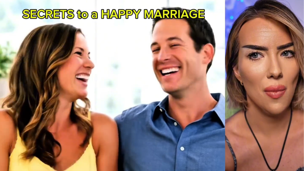 The Secret to a Happy Marriage is What?!