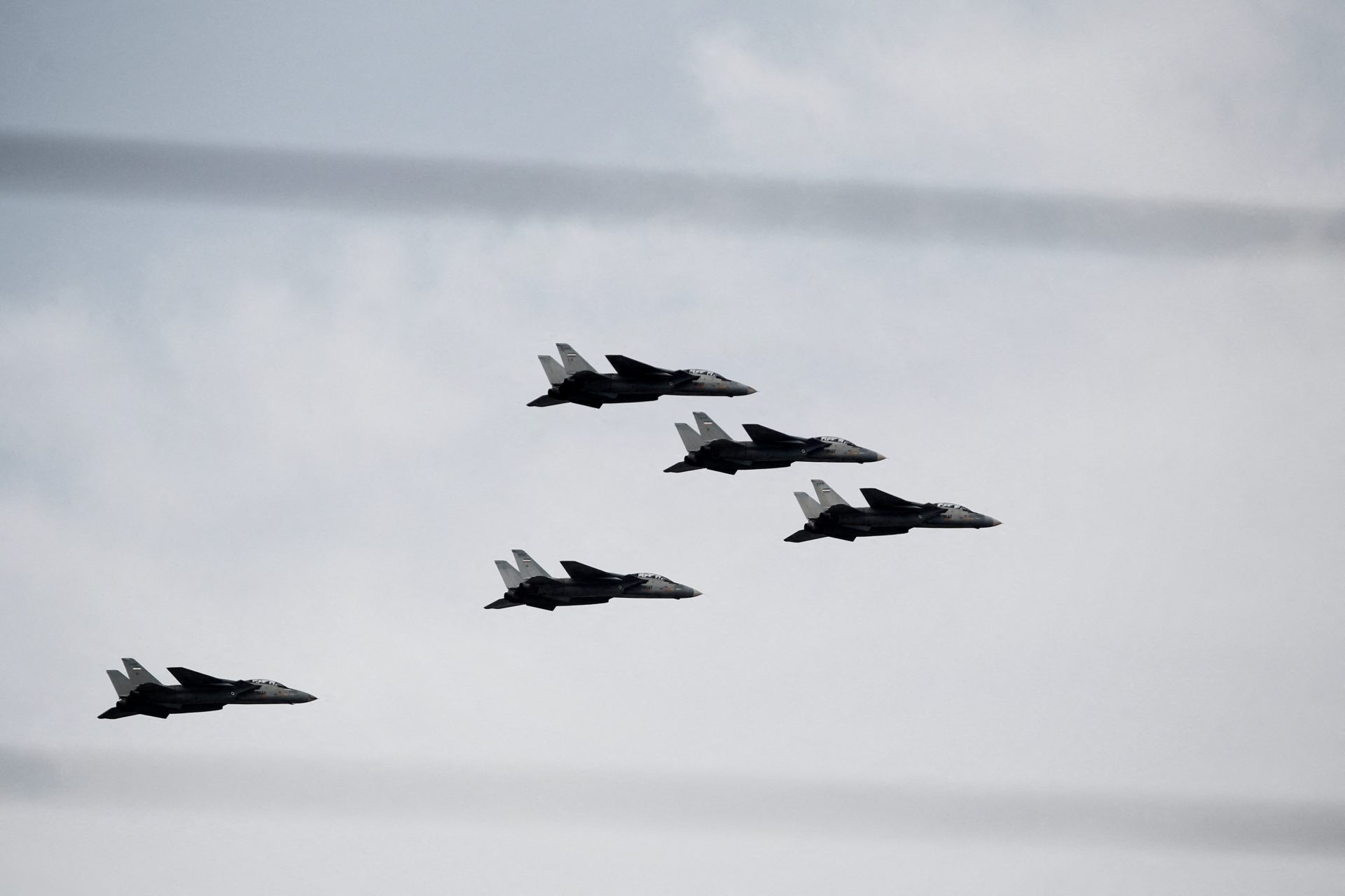 ¿Por qué tiene Irán cazas F-14?