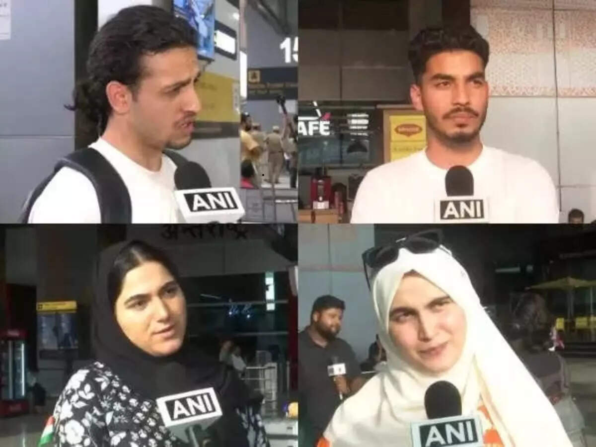 "Situation in Iran bad": Students arriving in Delhi say Indian Govt picked them up from their doorsteps