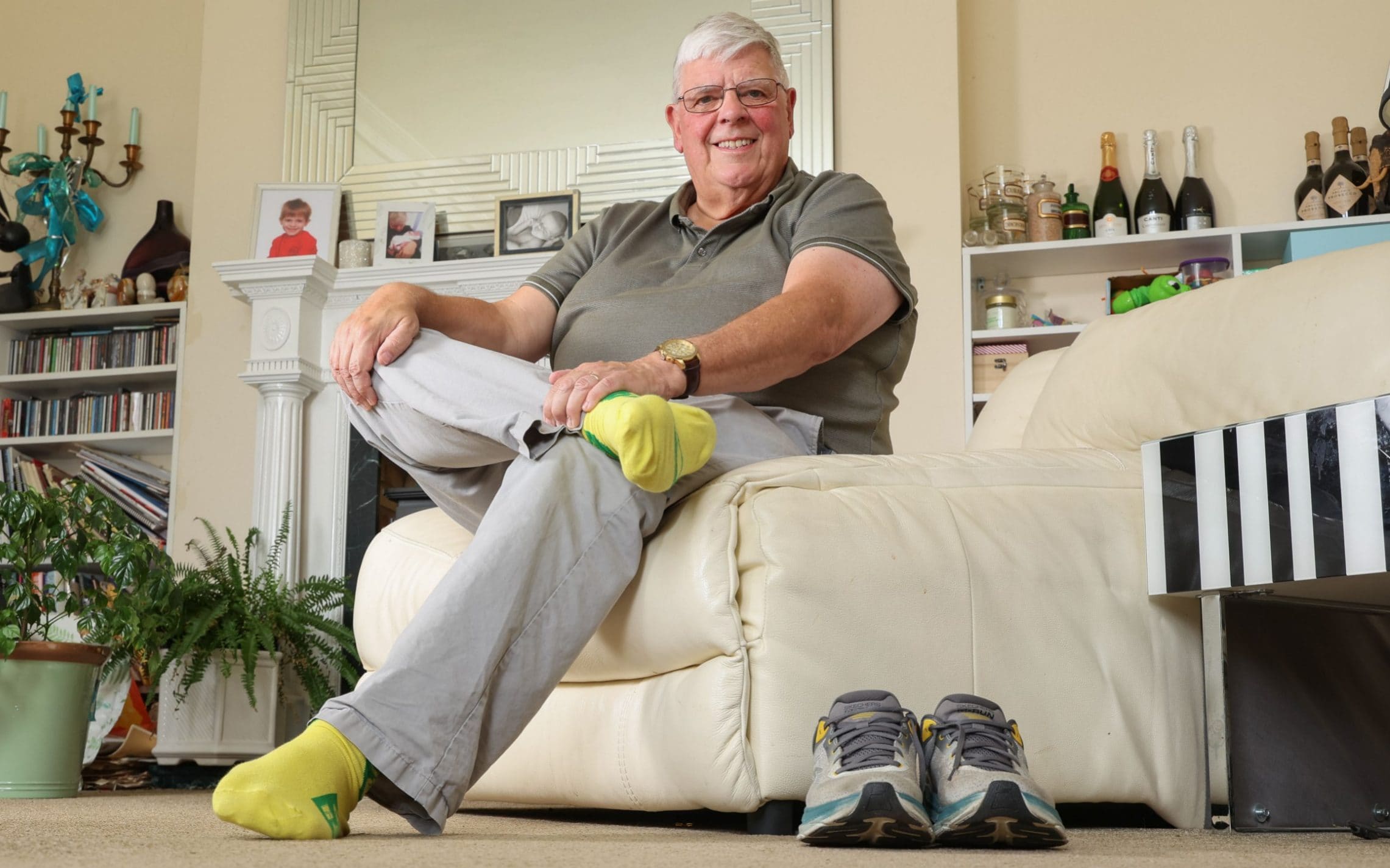 George Lomonossoff, a professor of virology, doesn’t believe that wearing shoes indoors poses serious health risks - John Lawrence