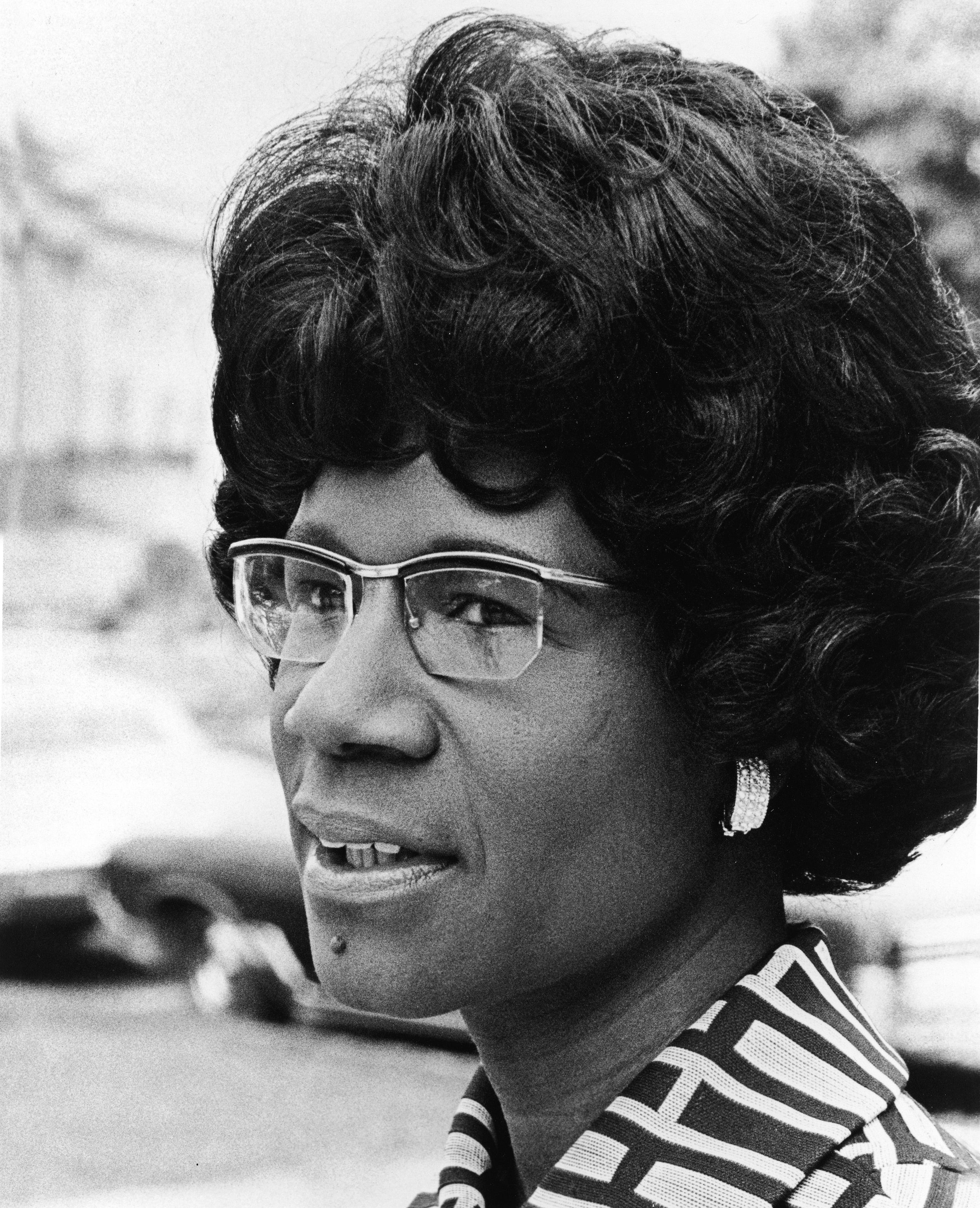 The late Rep. Shirley Chisholm, a Democrat from New York, was one of the 13 founding members of the Congressional Black Caucus, which formed in 1971.