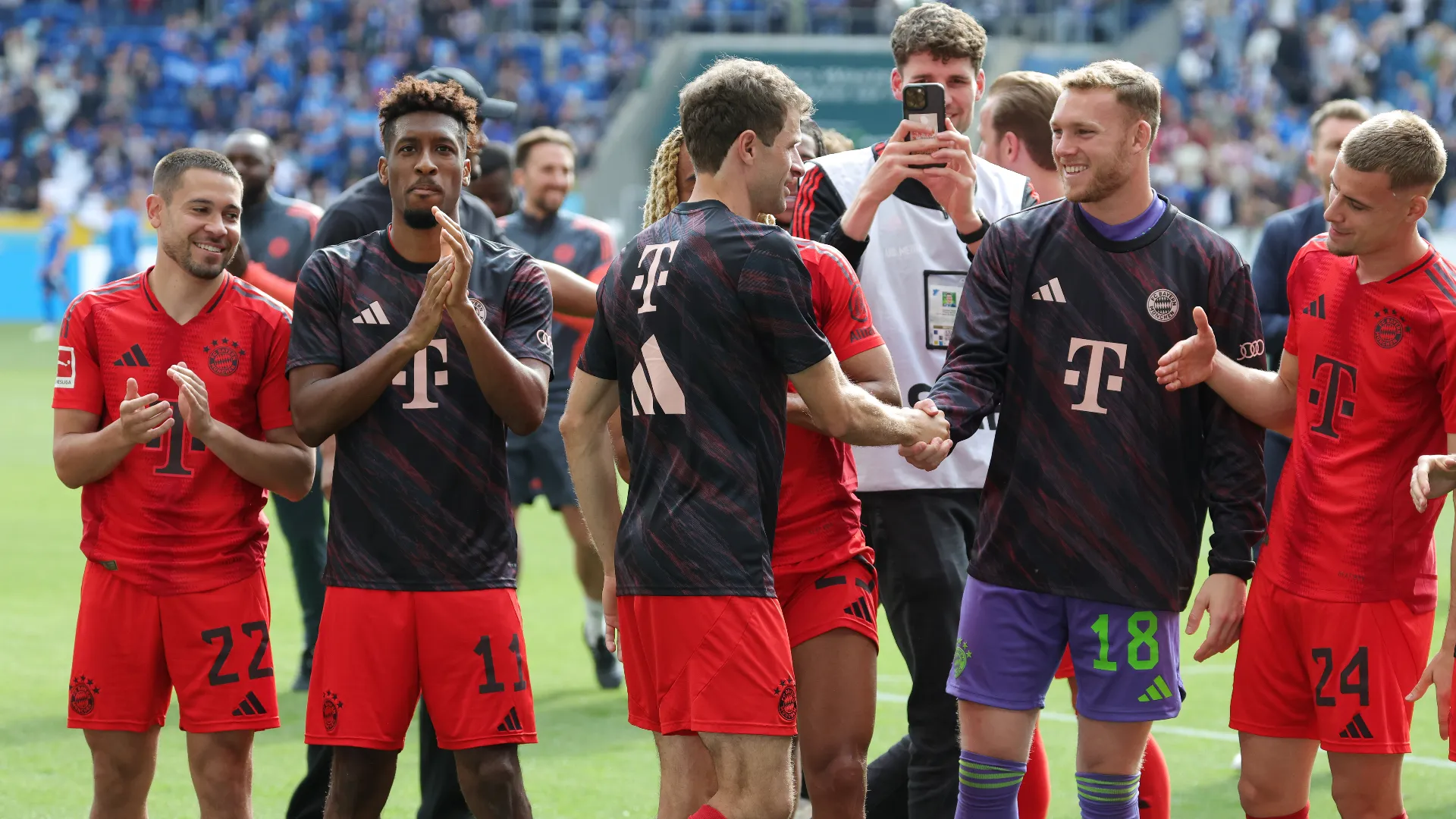 Toekomst in de Eredivisie voor de ster van Bayern München. De foto's