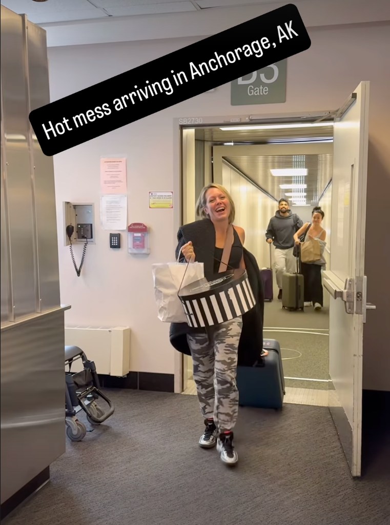 Dylan had her hands full