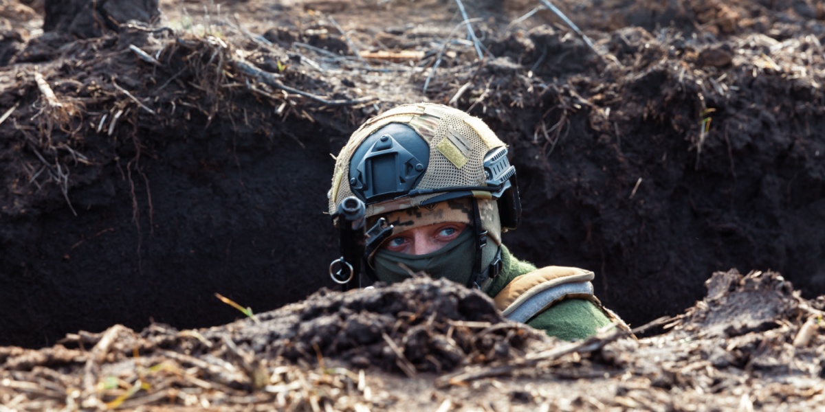 Injured Russian troops left behind 