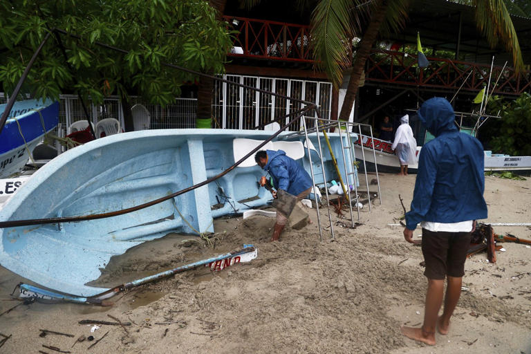 Mexico assesses damage from Hurricane Erick as rising rivers leave at