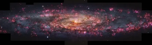 Astronomen maken haarscherpe foto van sterrenstelsel en ontdekken grote meetfout